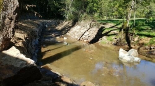 Restauration de la circulation piscicole sur l'Anès