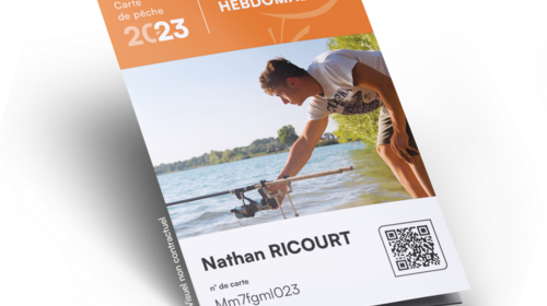 Carte Hebdomadaire  pour un membre AAPPMA